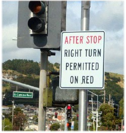 Illegal sign in South San Francisco